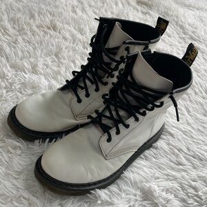 Dr Martens 1460 Y Leather Lace-Up  Boots